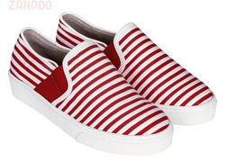 Giày Slip - on MUST Korea sọc unisex U05 SID45862