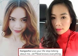 Hồ Ngọc Hà nói gì sau khi bị vợ đại gia đả kích?