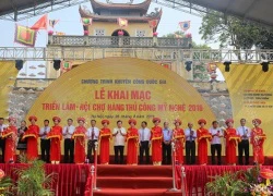 Hội chợ hàng thủ công mỹ nghệ 2016 - Động lực bảo tồn, phát huy giá trị di sản