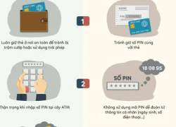 Infographic: Cách bảo vệ thông tin thẻ tín dụng cá nhân