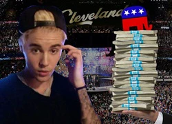 Justin Bieber từ chối biểu diễn trong Đại hội đảng Cộng hoà