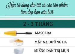 Khi nào cần vứt bỏ món mỹ phẩm yêu thích