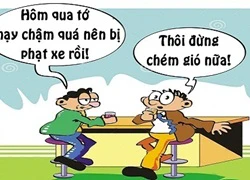 Lý do bị phạt vì chạy xe quá chậm