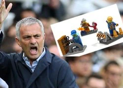 Mourinho một mình chống lại&#8230;đám thợ xây