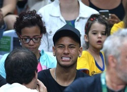 Neymar cổ vũ tuyển bóng chuyền nam Brazil giành HCV