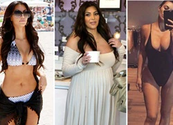 Ngoại hình Kim Kardashian thay đổi kinh ngạc qua năm tháng