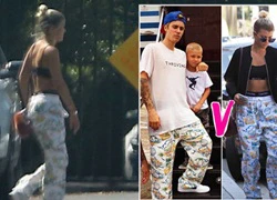 Người mẫu tuổi teen mặc quần của Justin Bieber sau khi qua đêm