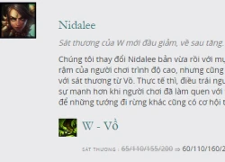 Nidalee đi rừng ở LMHT 6.15: Nâng Q hay nâng W trước?