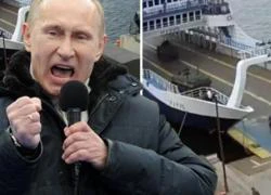 Phát hiện đoàn xe tăng khổng lồ của Putin đến Crimea nguy cơ chiến tranh?