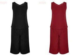 Sét Áo + Quần culottes ống đứng phong cách SID47529