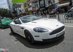 Siêu xe Aston Martin DB9 màu lạ của đại gia cà phê