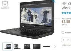 Sự cố trên website bán hàng khiến laptop HP giá chỉ còn 2 USD