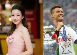 Tân Hoa hậu Việt Nam mê Ronaldo, chỉ theo dõi M.U, Real