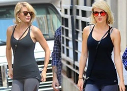 Taylor Swift vô tình lộ "vùng kín" trên phố vì mặc quần bó sát