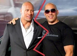 The Rock tiếp tục gây tranh cãi khi phớt lờ Vin Diesel