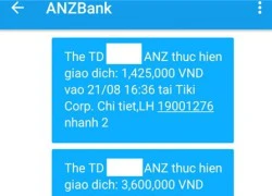 Thêm chủ thẻ ANZ "bốc hơi" hơn 11 triệu đồng trong tài khoản thẻ