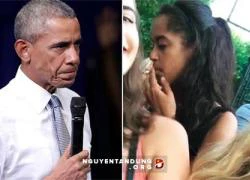 Tổng thống Obama tức giận khi con gái hút cần sa