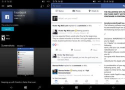 Ứng dụng Facebook chính thức cập bến điện thoại Windows 10