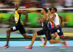 Usain Bolt và hai VĐV về đích ấn tượng ở Olympic Rio