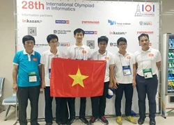 Việt Nam giành 2 huy chương vàng Olympic Tin học quốc tế