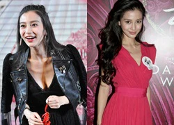 Vòng một to nhỏ thất thường của Angelababy