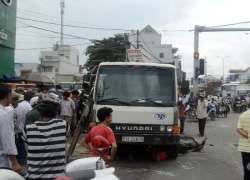 Vừa đặt chân tới Sài Gòn, người phụ nữ bị xe ben cán chết