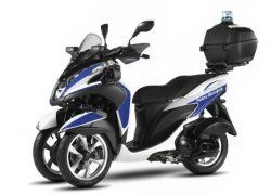 Yamaha ra mắt xe ga cảnh sát Tricity 125 chống tội phạm