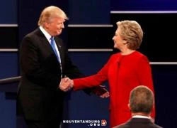 100 triệu lượt người xem Trump đấu khẩu với Clinton