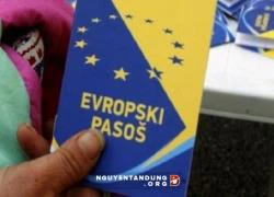 28 thành viên chấp thuận đơn xin gia nhập EU của Bosnia-Herzegovia