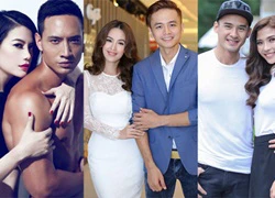 5 cặp đôi 'phim giả tình thật' của showbiz Việt