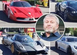 Abramovich lần đầu khoe bộ sưu tập xe siêu khổng lồ