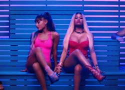 Ariana Grande, Nicki Minaj tung MV chung nóng bỏng