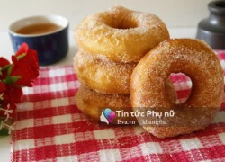 [Chế biến] - Bánh donut chiên thơm ngon, mềm ngọt vô cùng hấp dẫn