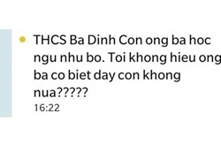 Bắt người nhắn tin cho phụ huynh 'con ông bà học ngu như bò'