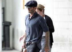 Becks sang Mỹ cổ vũ vợ ra mắt bộ sưu tập mới