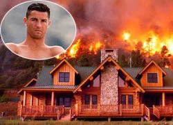 Biệt thự của Ronaldo bị &#8220;bà hỏa&#8221; đe dọa