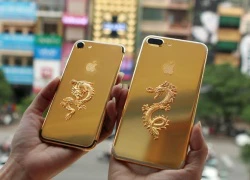 Bộ đôi iPhone 7 rồng vàng giá gần trăm triệu đồng