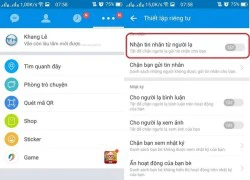 Cách tuỳ chỉnh tuỳ chọn riêng tư trên Zalo