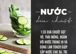 Cải tạo tất cả mọi vấn đề về da chỉ bằng... nước