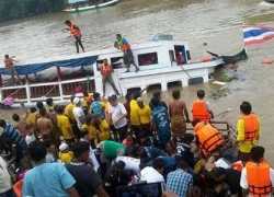 Chìm tàu ở Thái Lan, ít nhất 12 người thiệt mạng