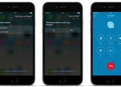 Có thể dùng Siri thực hiện cuộc gọi Skype