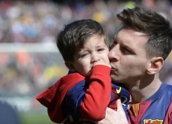 Con trai Messi thờ ơ với bóng đá