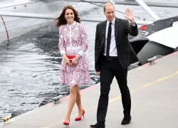 Công nương Kate Middleton gây ấn tượng với váy hàng hiệu