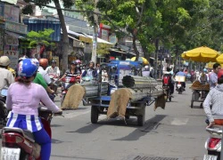 CSGT truy quét "máy chém" nghênh ngang trên phố