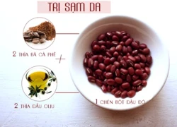 Da trắng hồng, mướt mịn nhờ bột đậu đỏ, đậu xanh