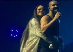 Được Rihanna ôm chặt, Drake một lần nữa tỏ tình với cô trước hàng nghìn fan