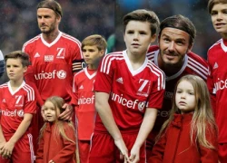 Gia đình như gánh xiếc rong của nhà David Beckham