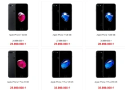 Giá iPhone 7 xách tay rớt theo giờ