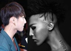 Hình xăm khắp cơ thể Sơn Tùng giống hệt của G-Dragon