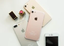 iPhone 7 có chip 2,4 GHz, 2 bản màu đen